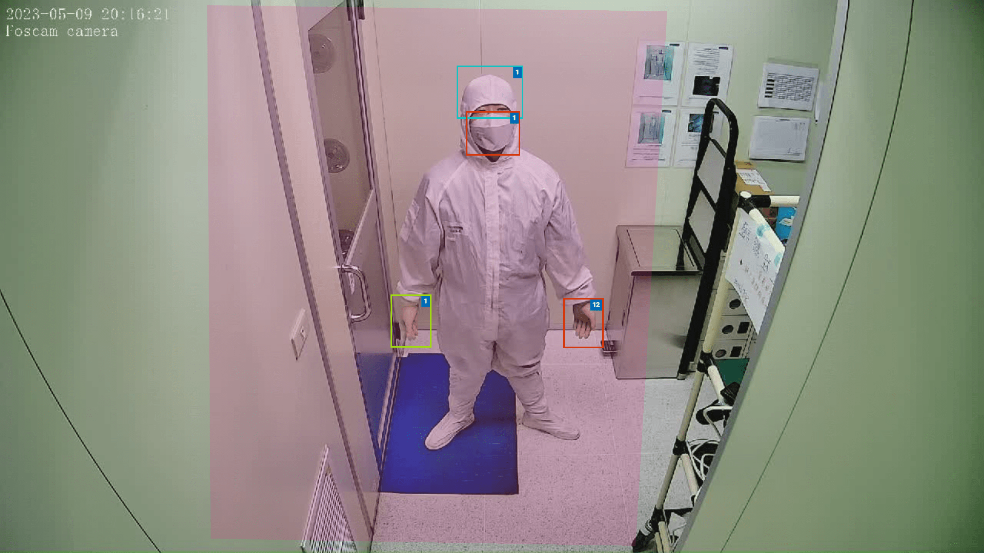 Object vision real-time analysis